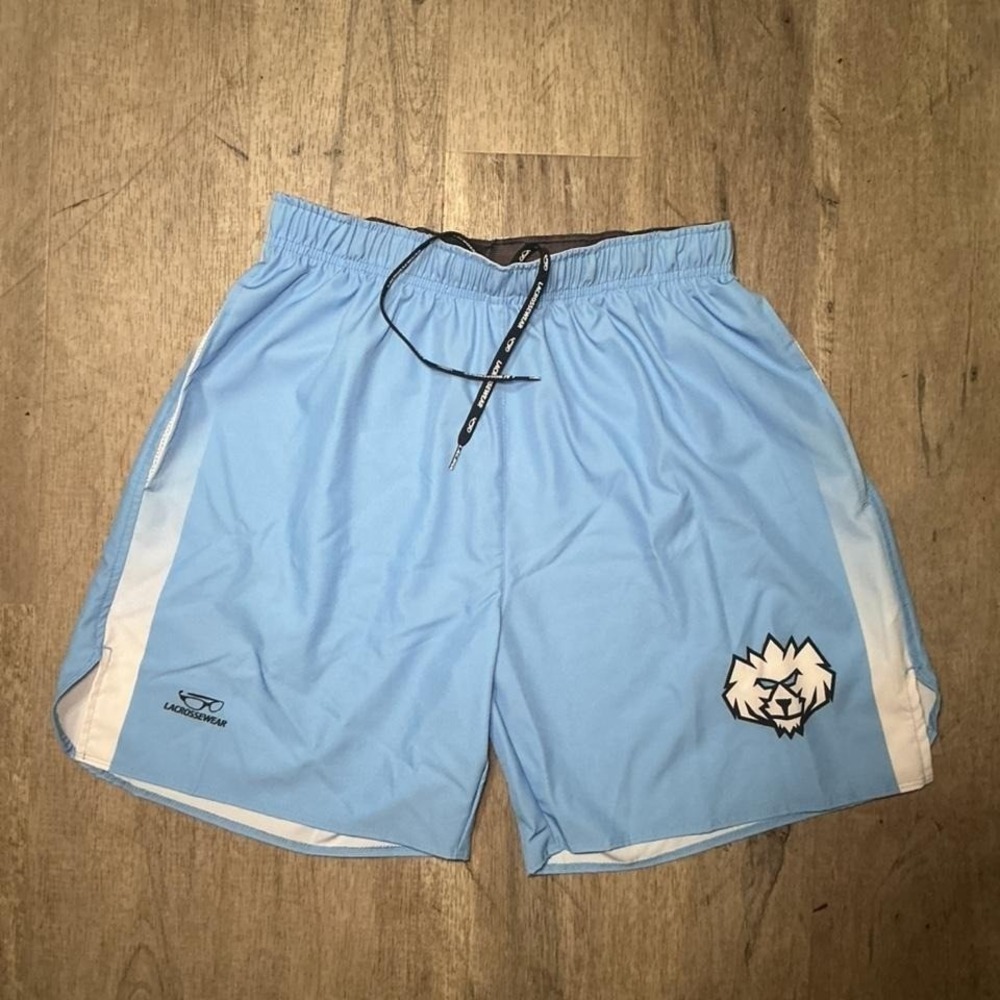 Lacrossewear Light Blue Athletic Shorts Size L  Lacrosse Sport